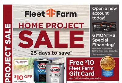 Fleet Farm Weekly Ad August 14 to September 7
