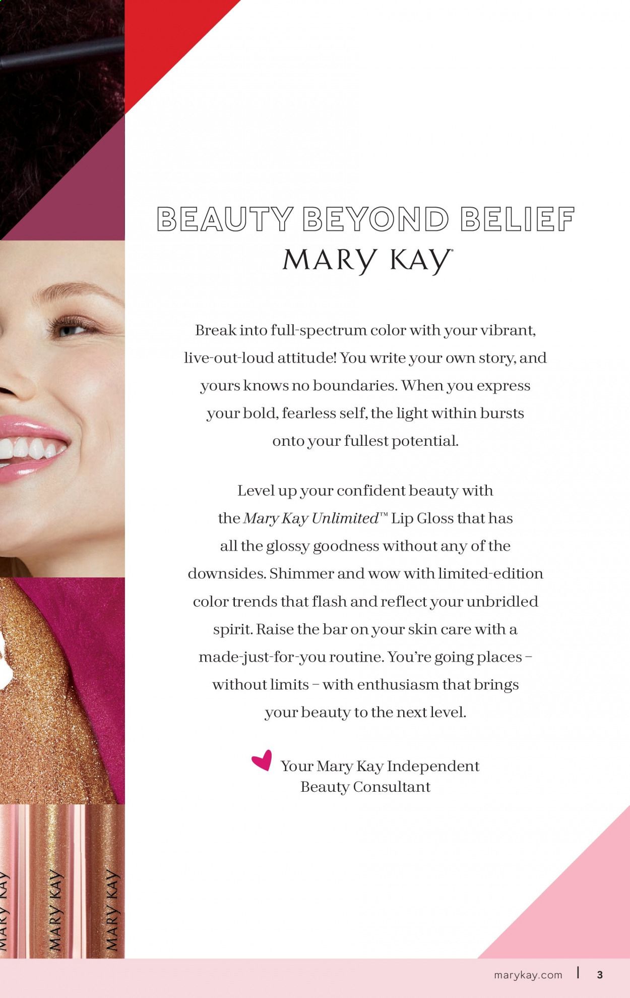 Mary Kay Weekly Ad August 16 to November 15