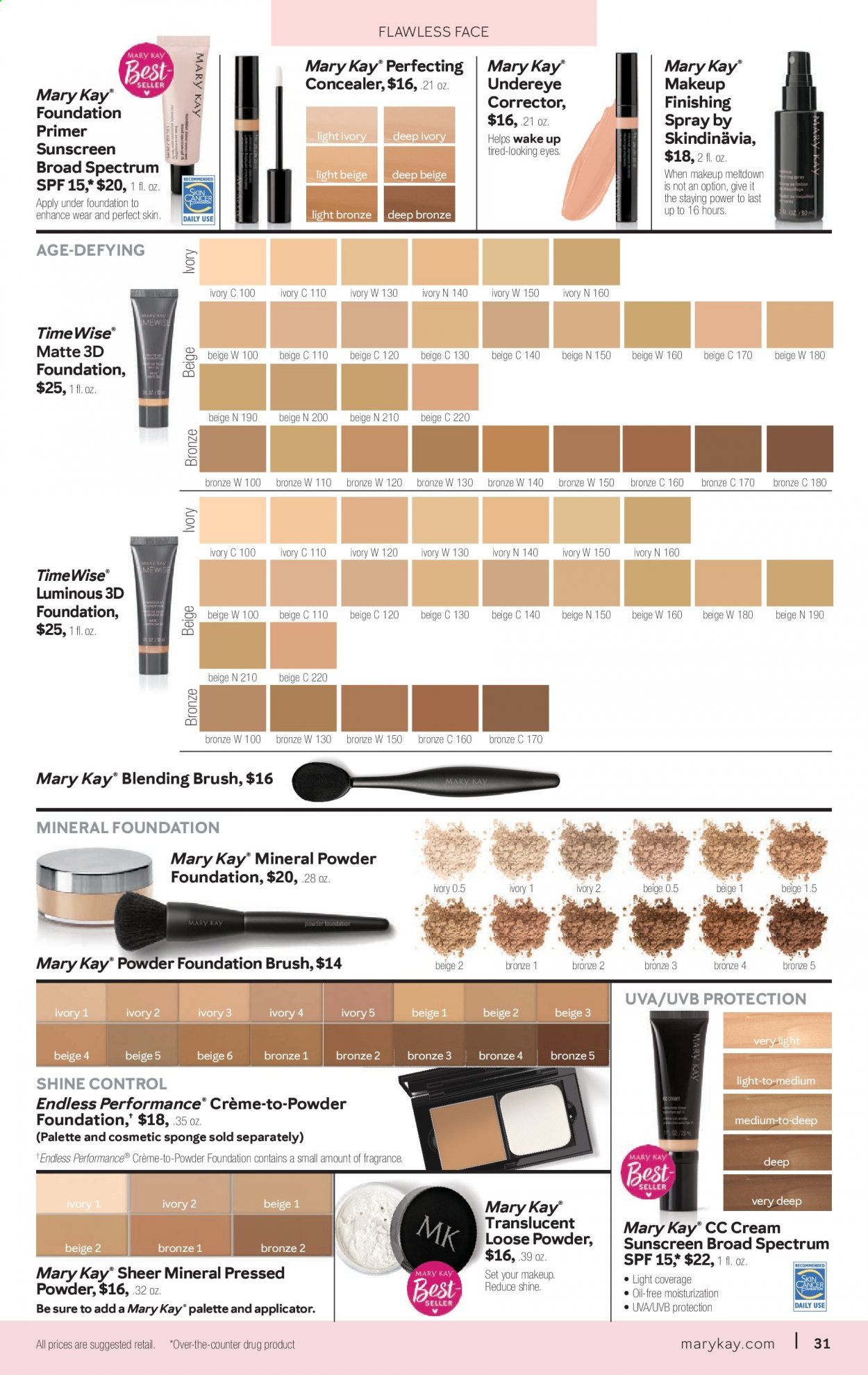 Mary Kay Weekly Ad August 16 to November 15