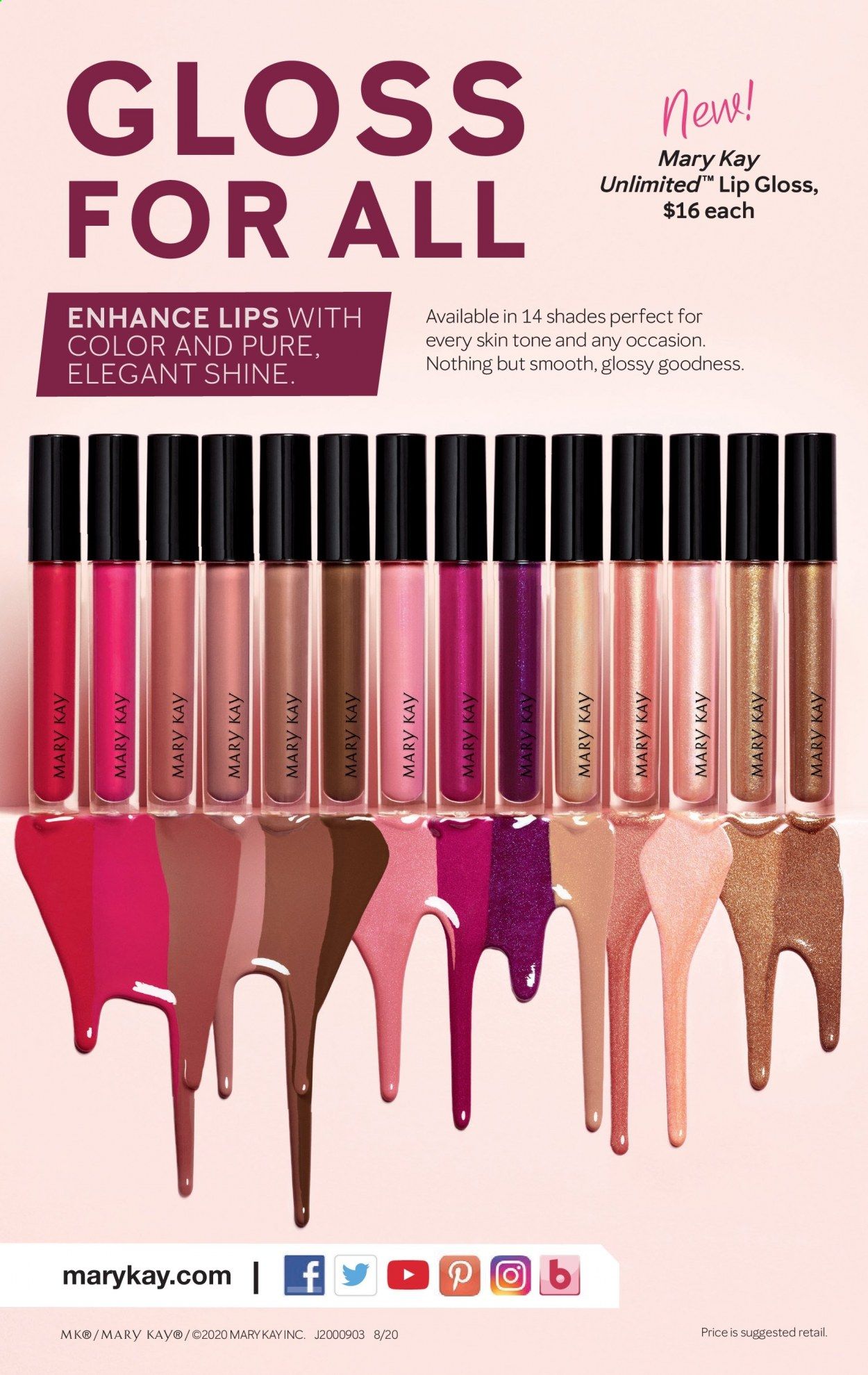 Mary Kay Weekly Ad August 16 to November 15