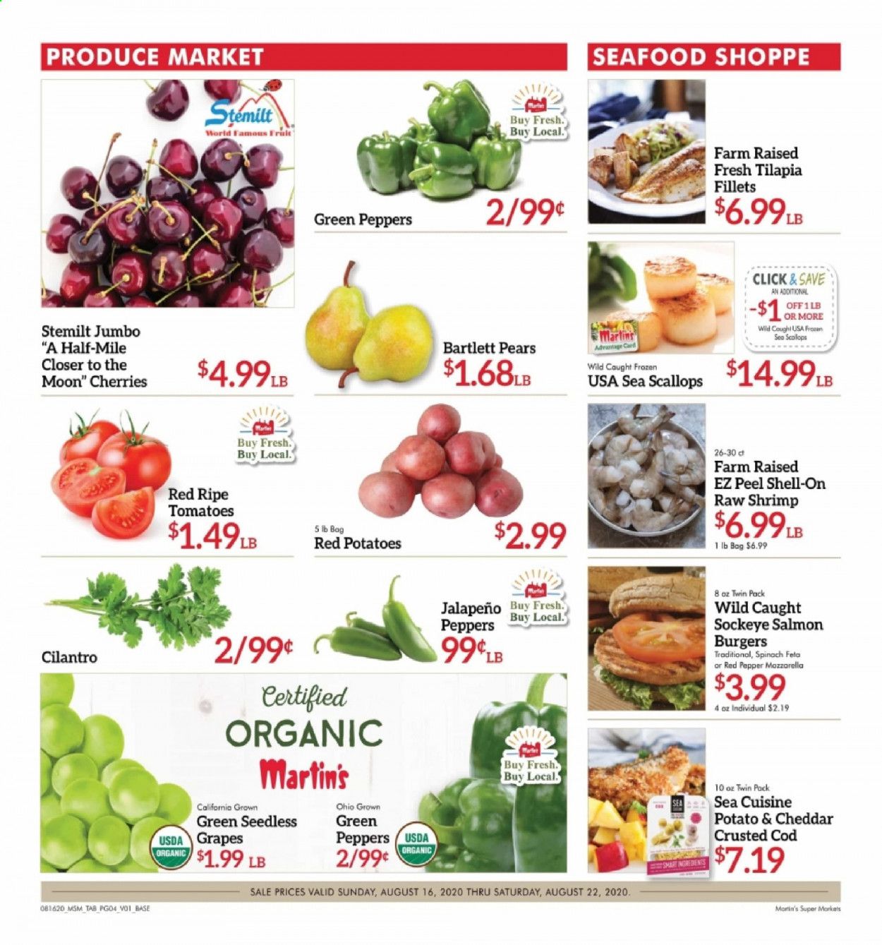 Martin’s Weekly Ad August 16 to August 22