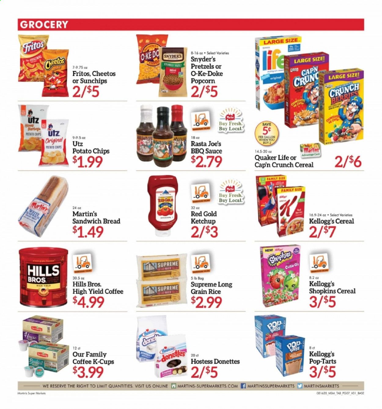 Martin’s Weekly Ad August 16 to August 22
