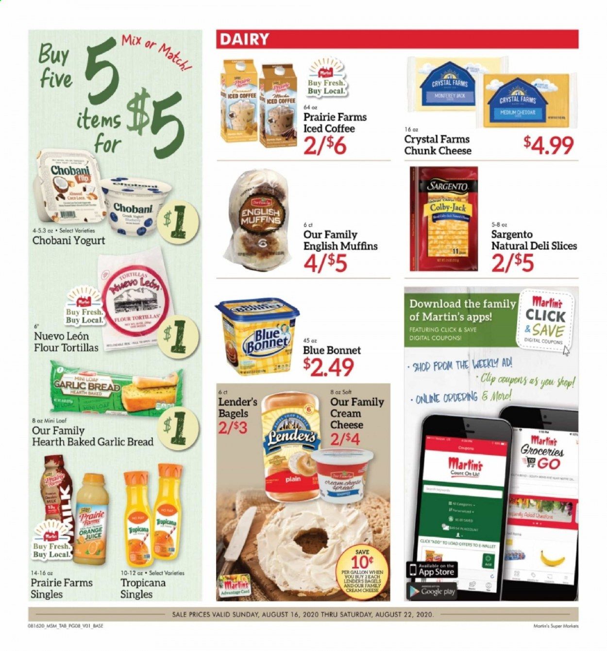 Martin’s Weekly Ad August 16 to August 22