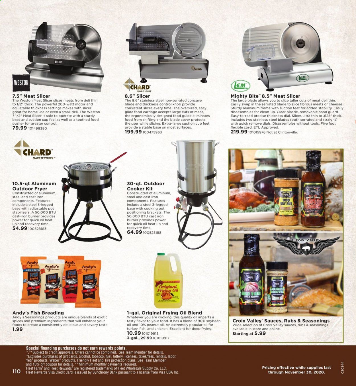 Fleet Farm Weekly Ad November 10 to November 30