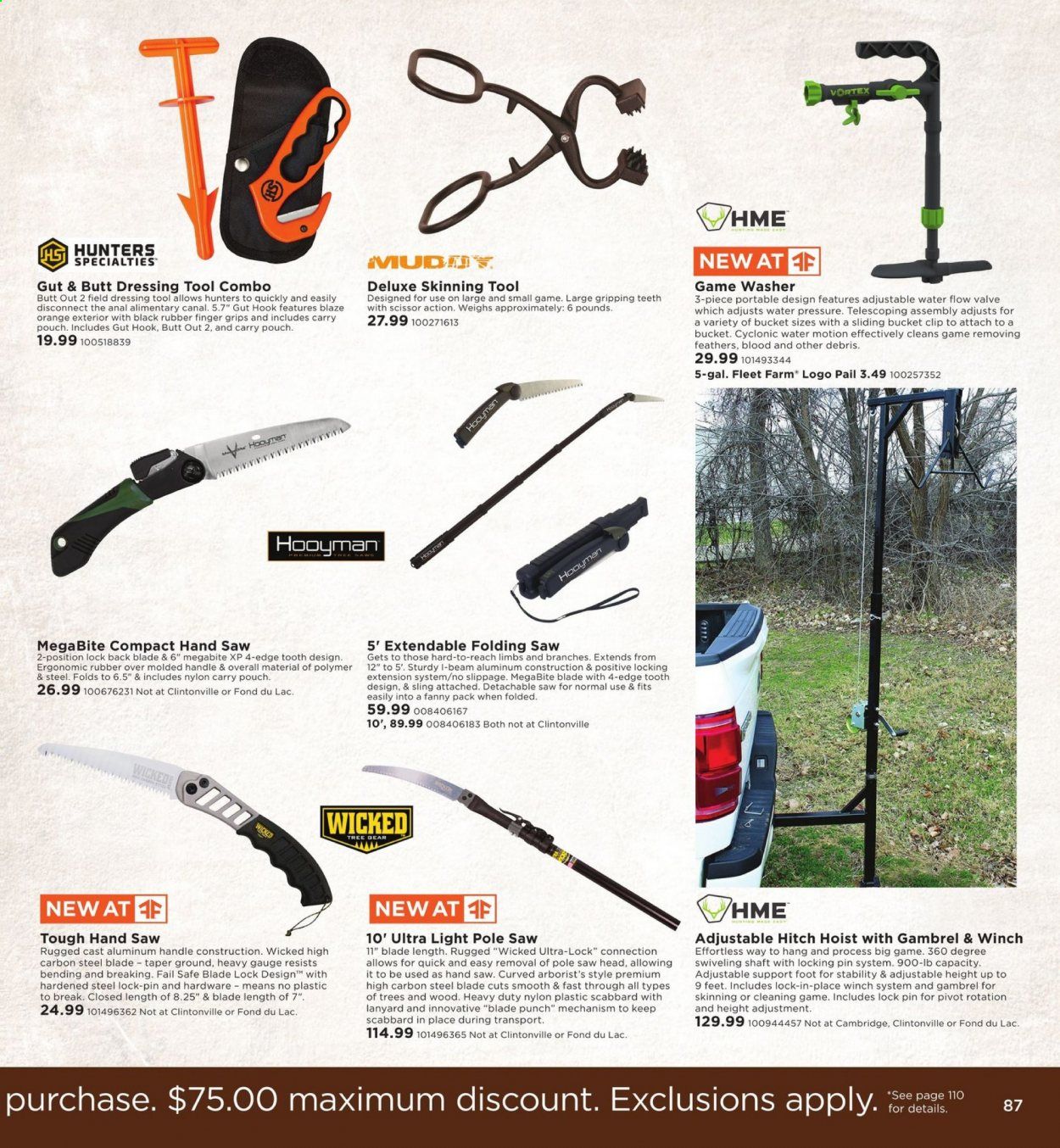 Fleet Farm Weekly Ad November 10 to November 30