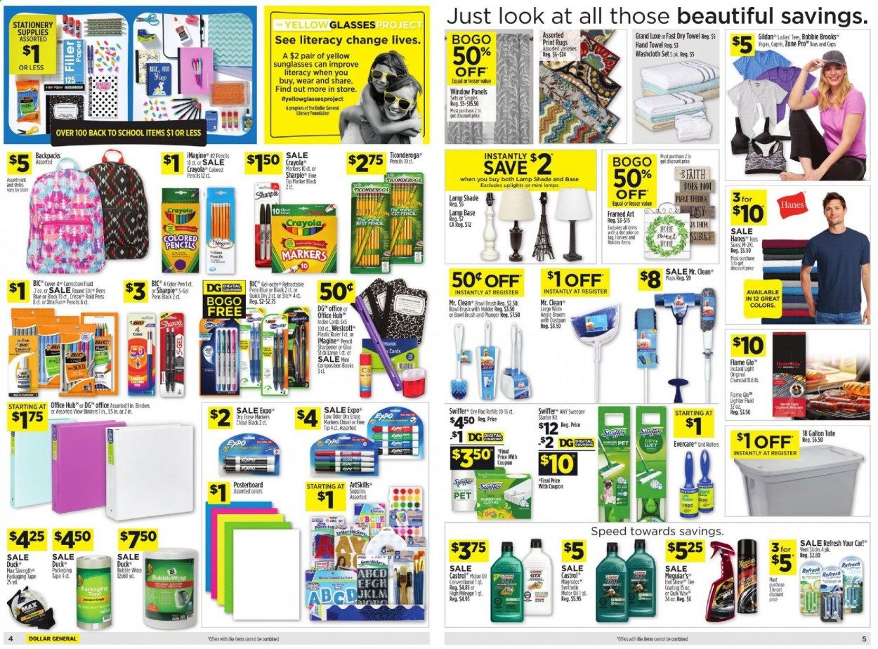 Dollar General Weekly Ad August 16 to August 22
