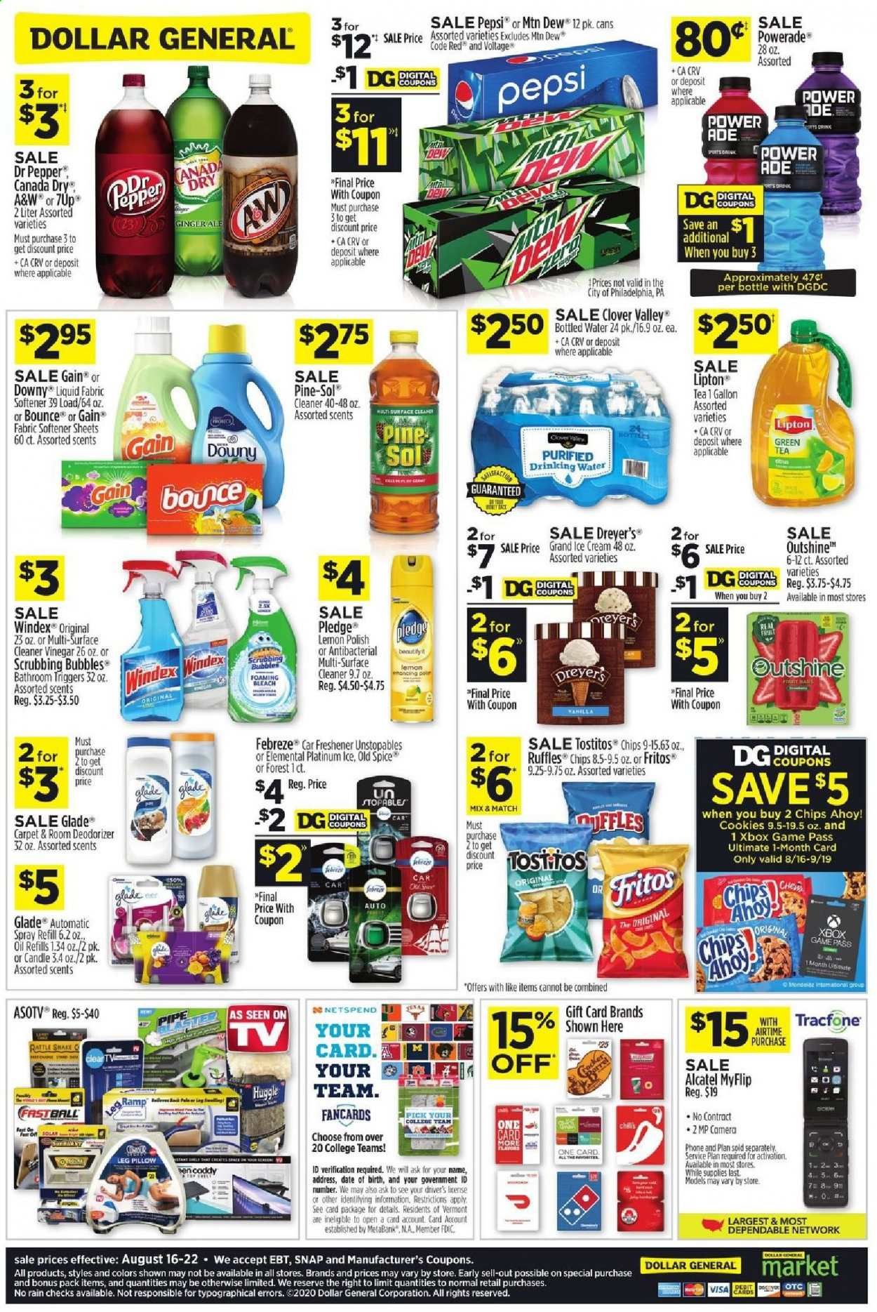 Dollar General Weekly Ad August 16 to August 22