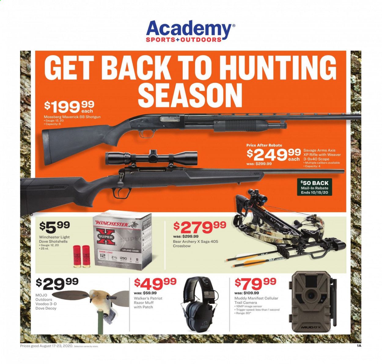 Academy Sports Weekly Ad August 17 to August 23