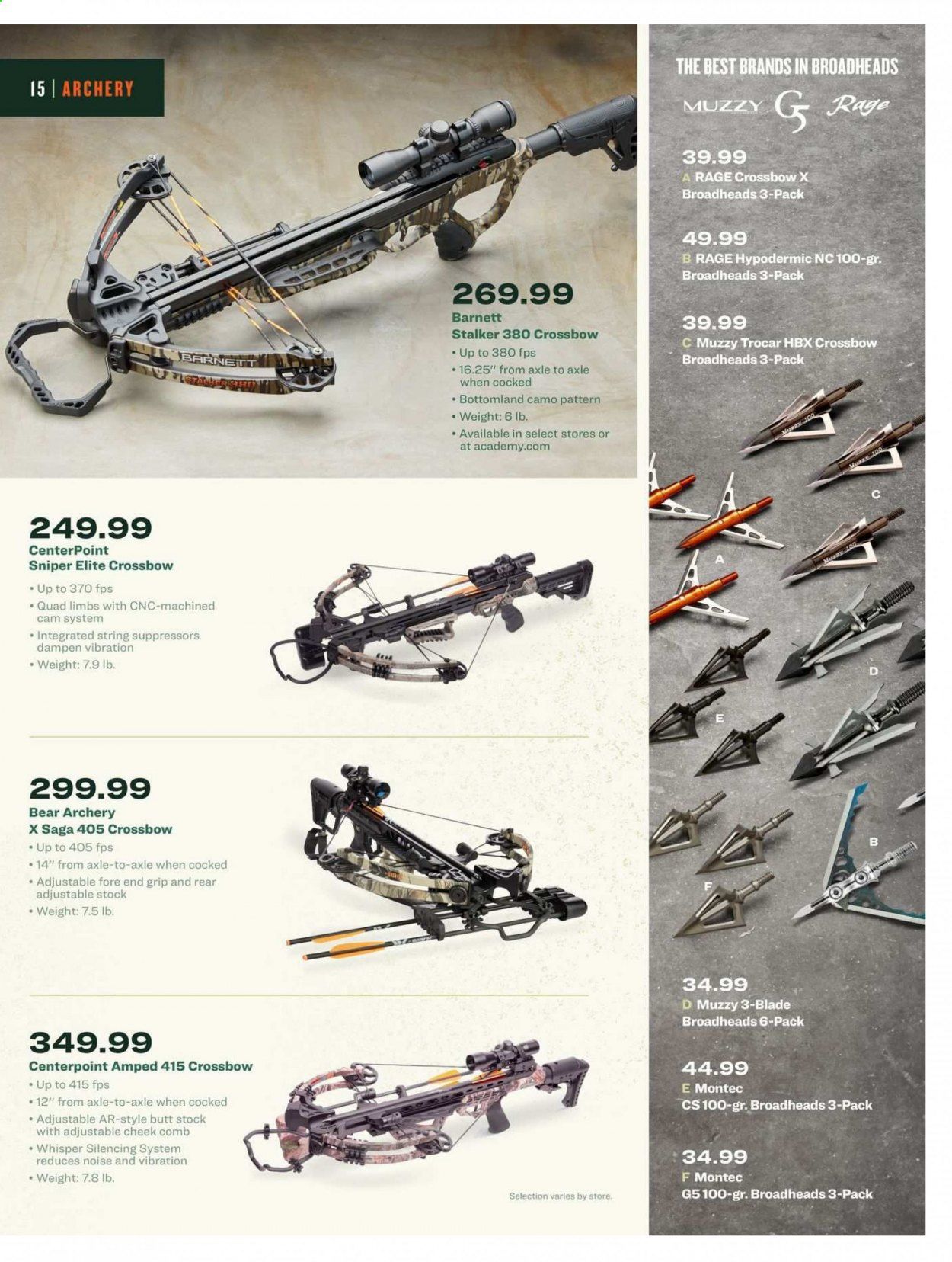 Academy Sports Weekly Ad August 17 to October 30