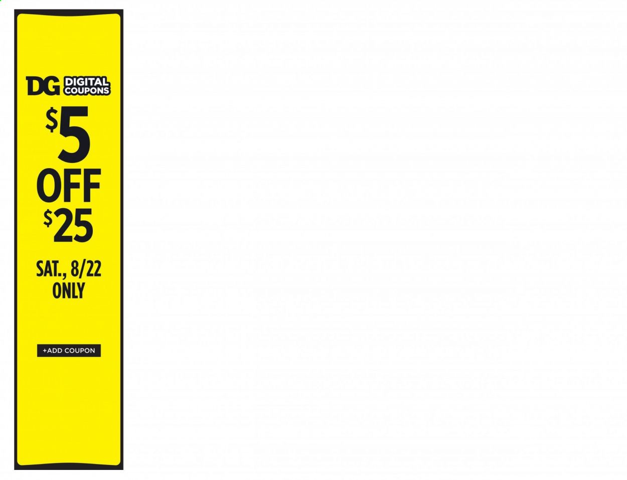 Dollar General (TN) Weekly Ad August 16 to August 22