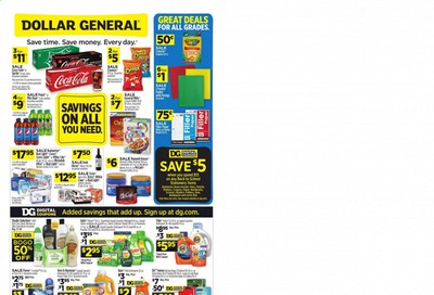 Dollar General (CA) Weekly Ad August 16 to August 22