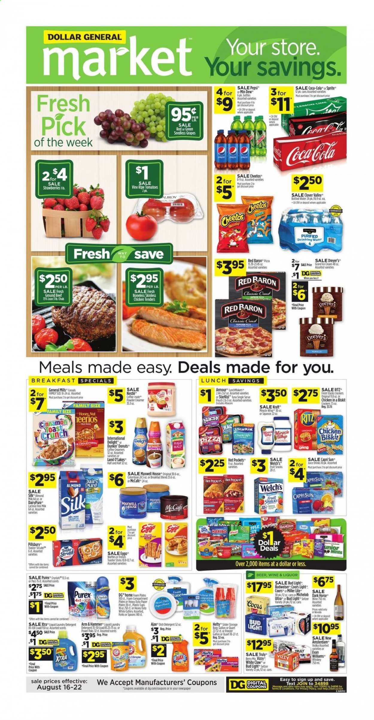 Dollar General (NV) Weekly Ad August 16 to August 22