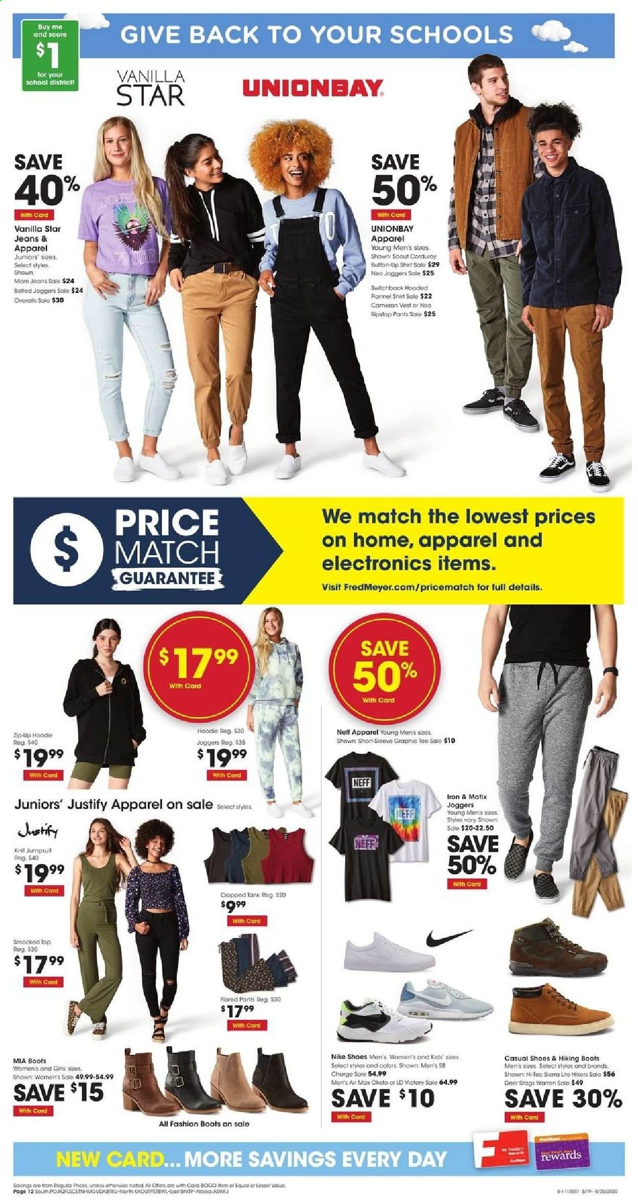 Fred Meyer Weekly Ad August 19 to August 25