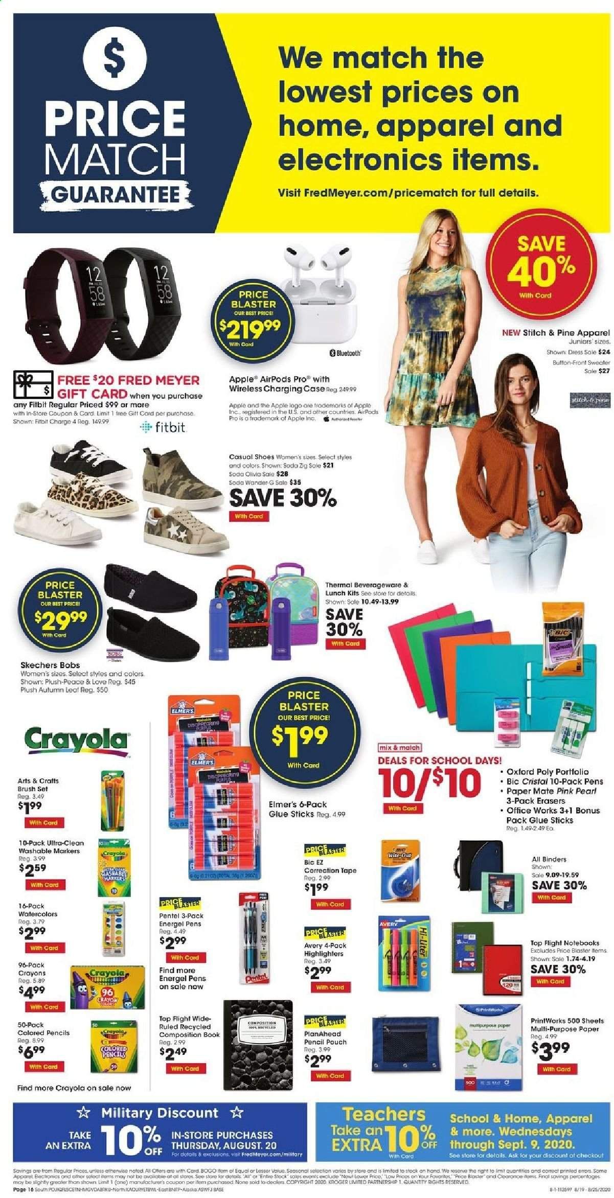Fred Meyer Weekly Ad August 19 to August 25