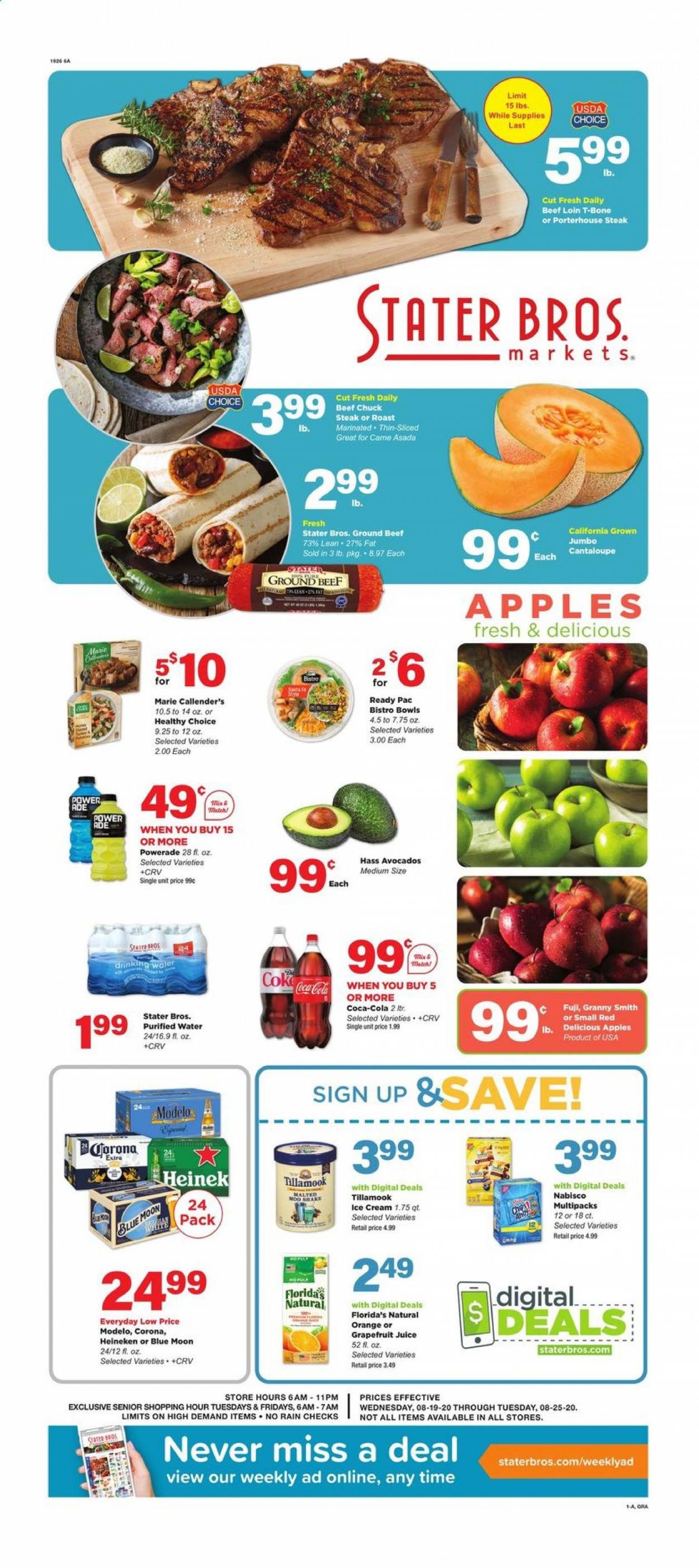 Stater Bros. Weekly Ad August 19 to August 25