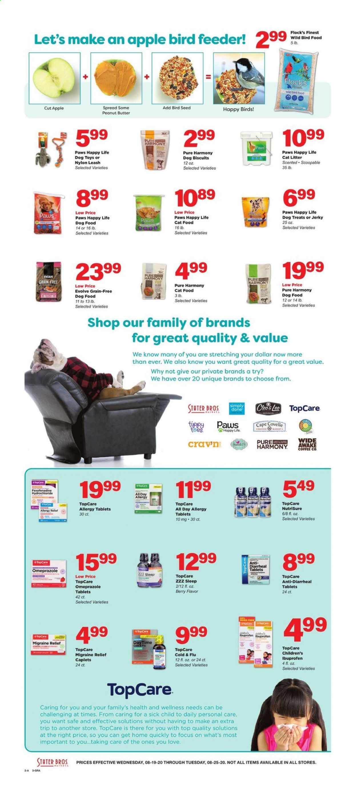 Stater Bros. Weekly Ad August 19 to August 25