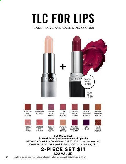 Avon Weekly Ad August 18 to August 31