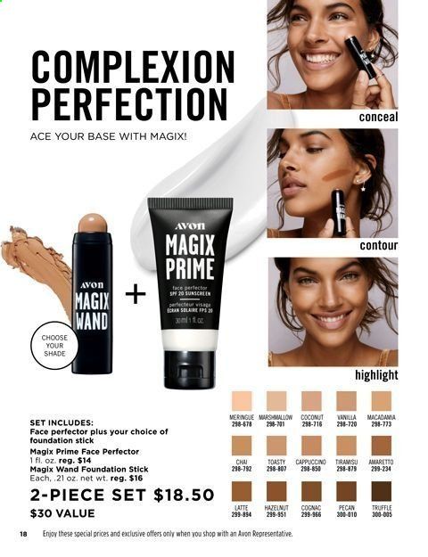 Avon Weekly Ad August 18 to August 31