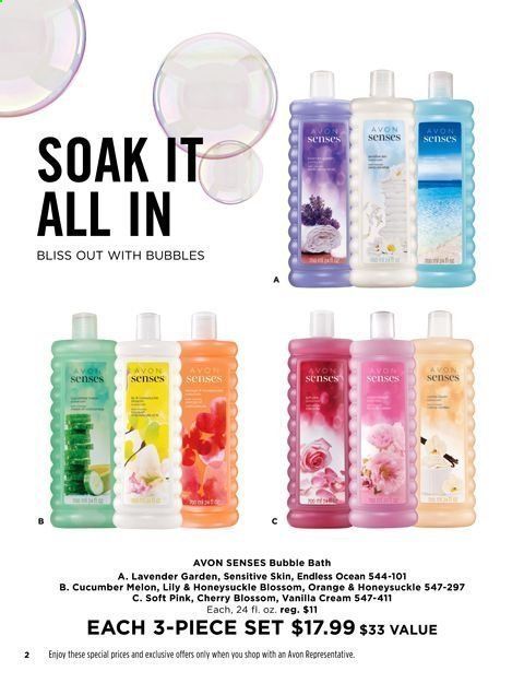 Avon Weekly Ad August 18 to August 31