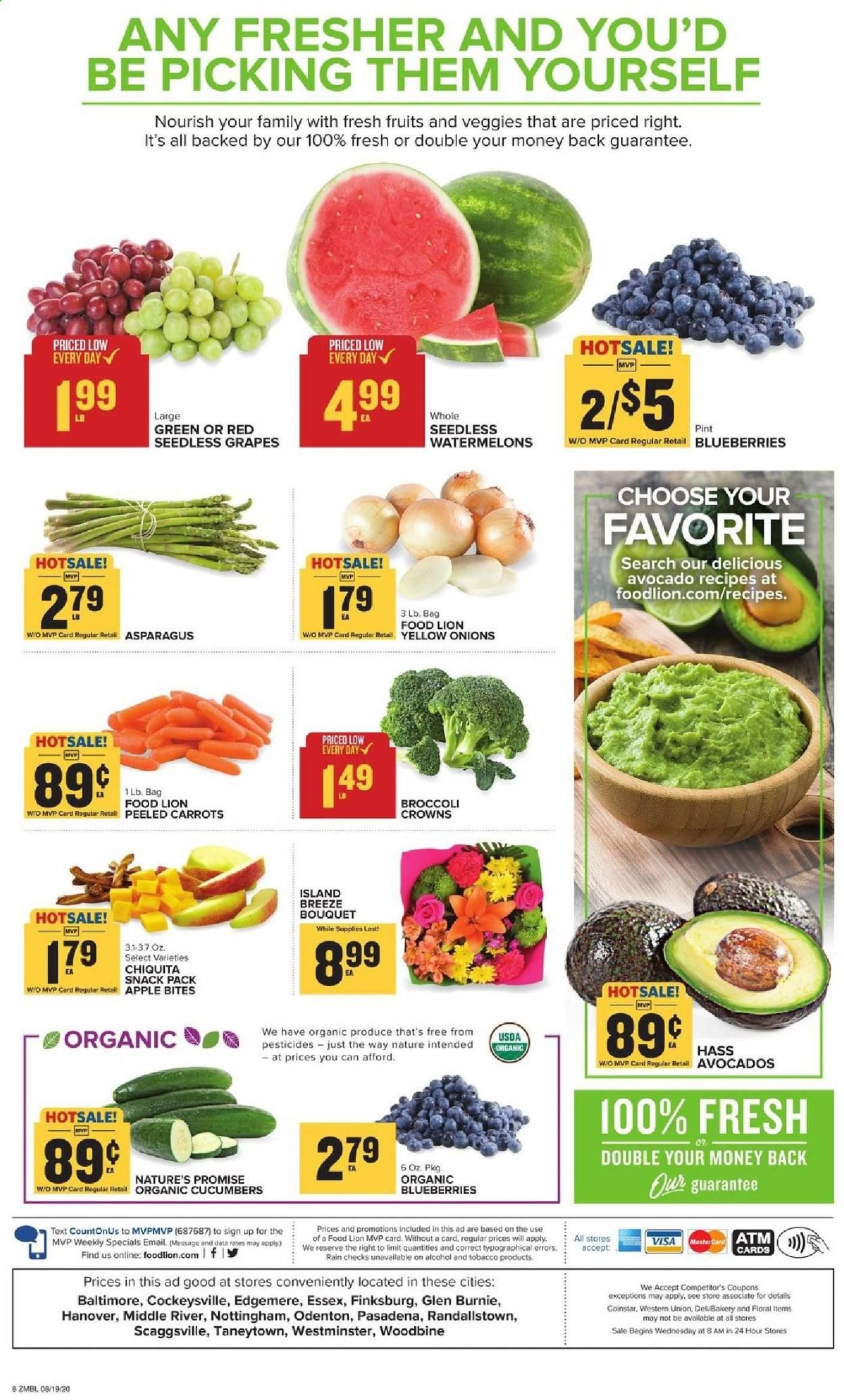 Food Lion (MD) Weekly Ad August 19 to August 25