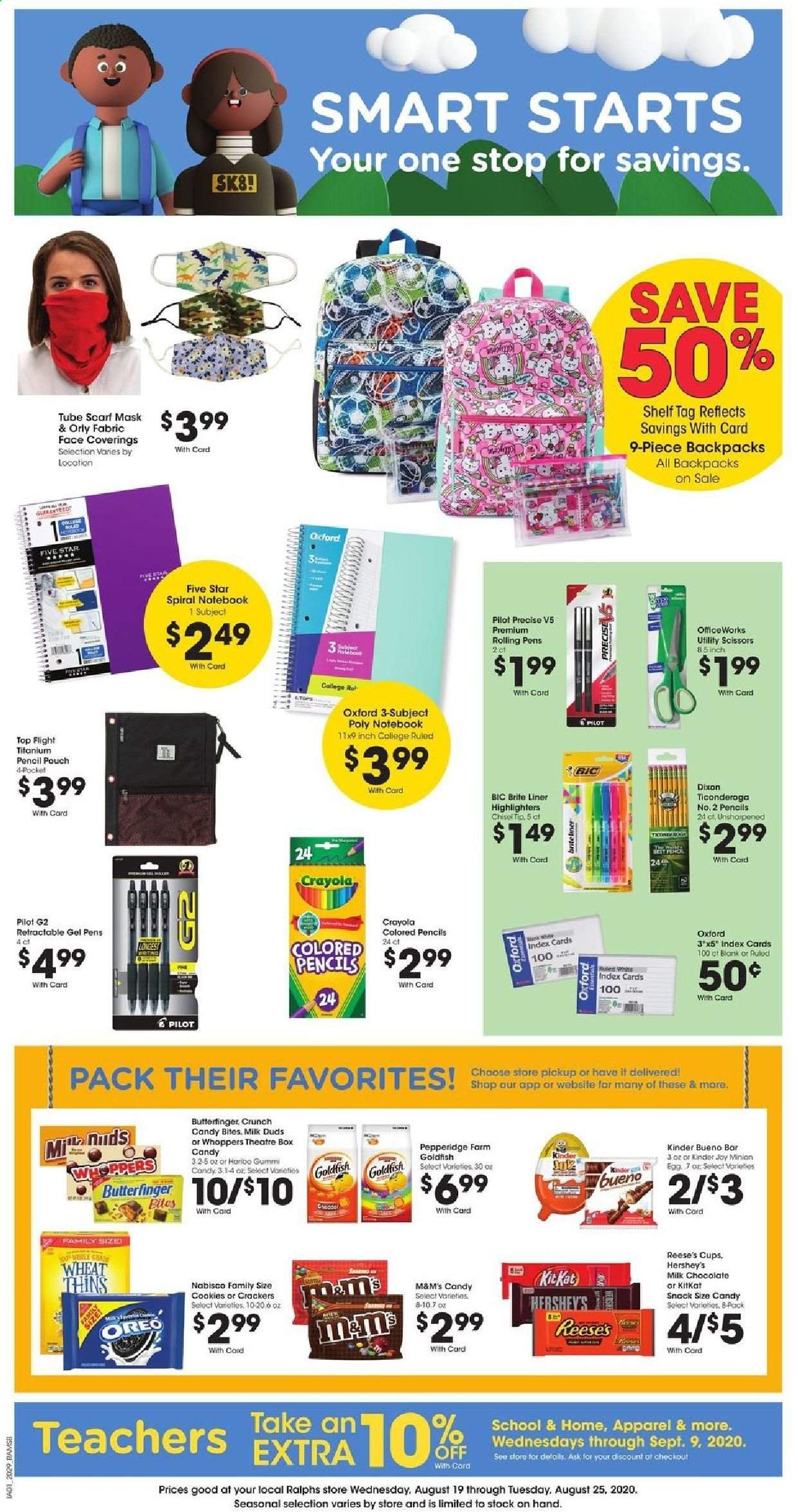 Ralphs Weekly Ad August 19 to August 25