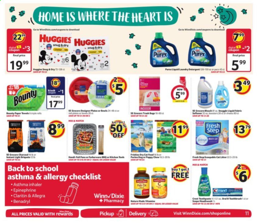 Winn Dixie (MS) Weekly Ad August 19 to August 25