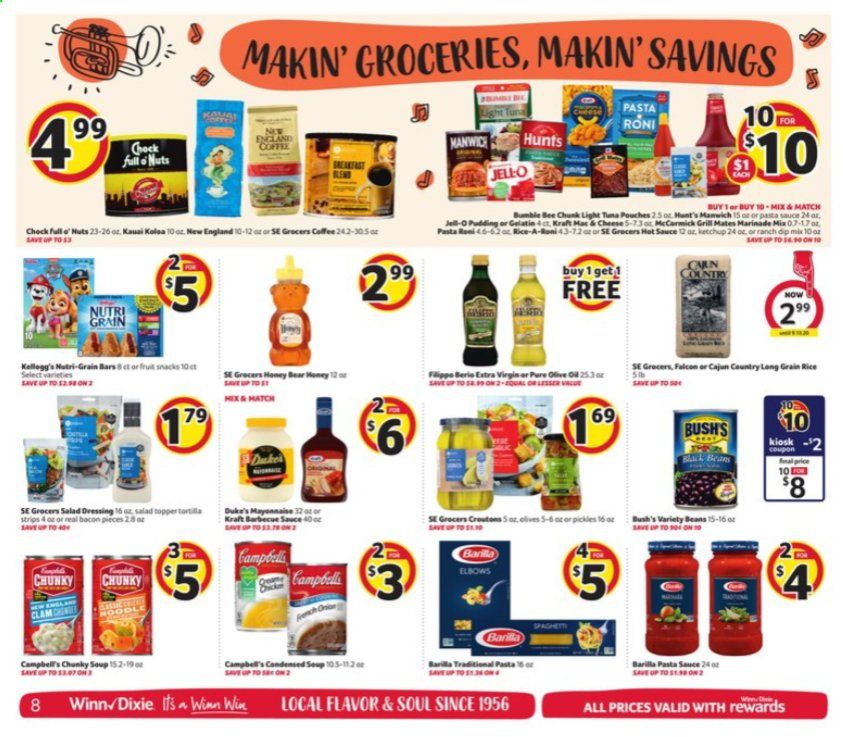 Winn Dixie (MS) Weekly Ad August 19 to August 25