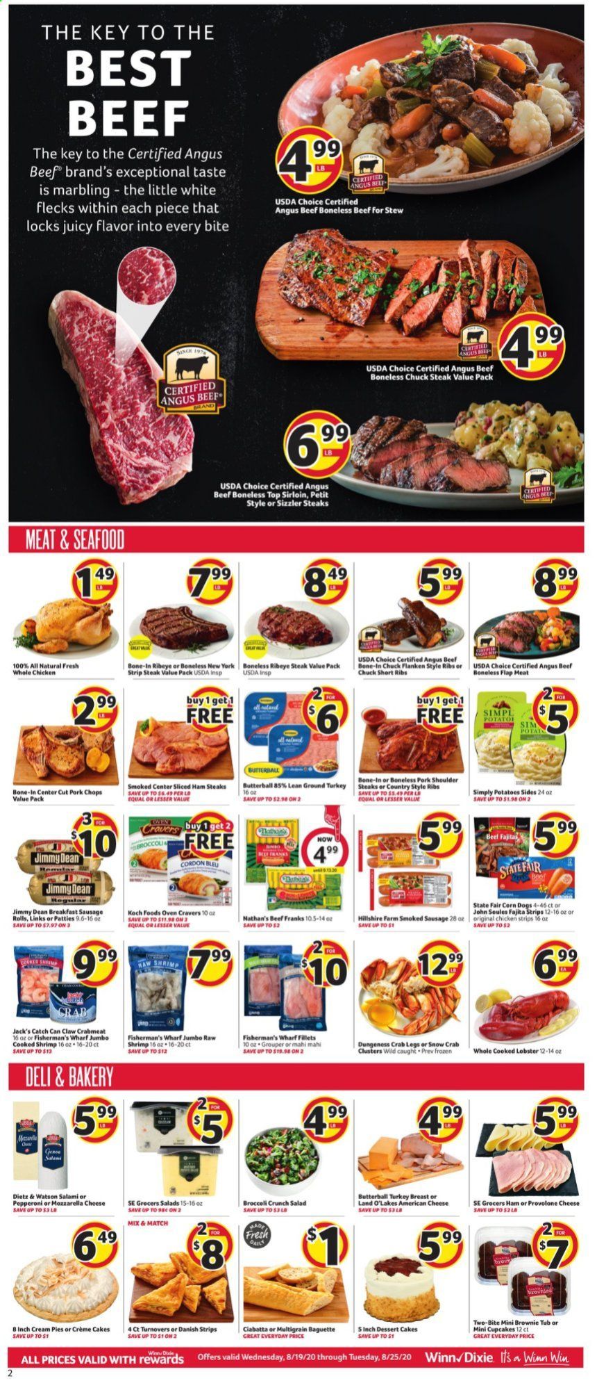 Winn Dixie (FL) Weekly Ad August 19 to August 25