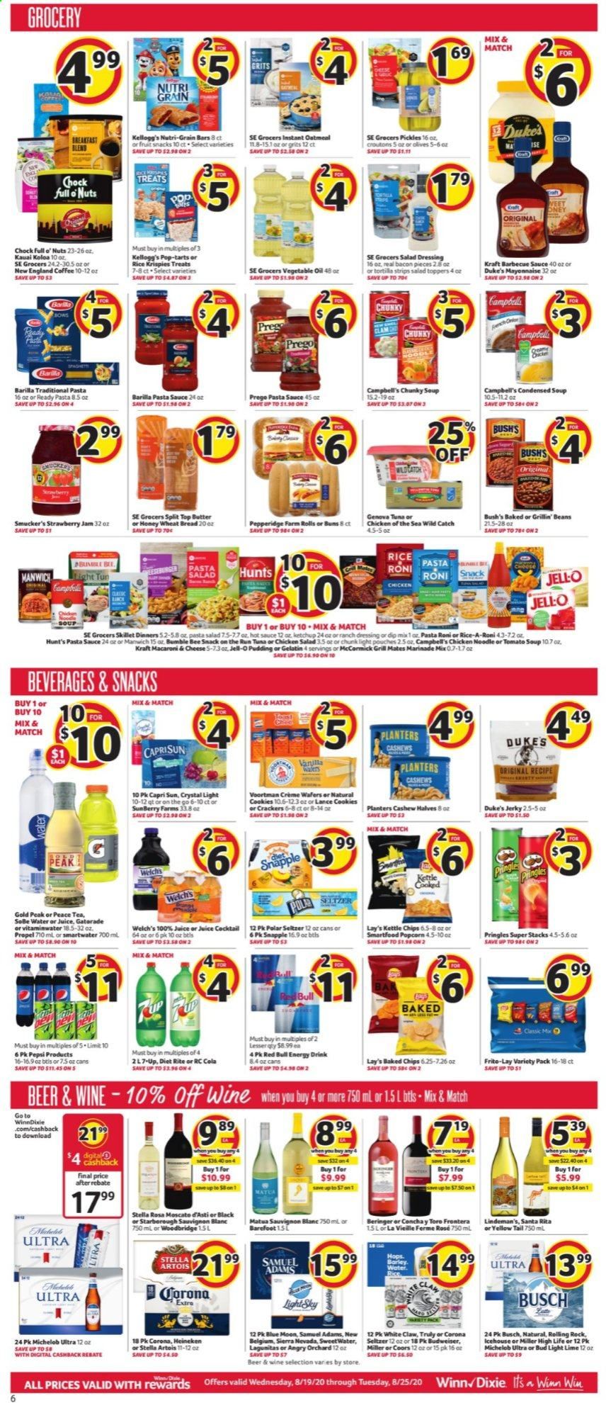Winn Dixie (FL) Weekly Ad August 19 to August 25