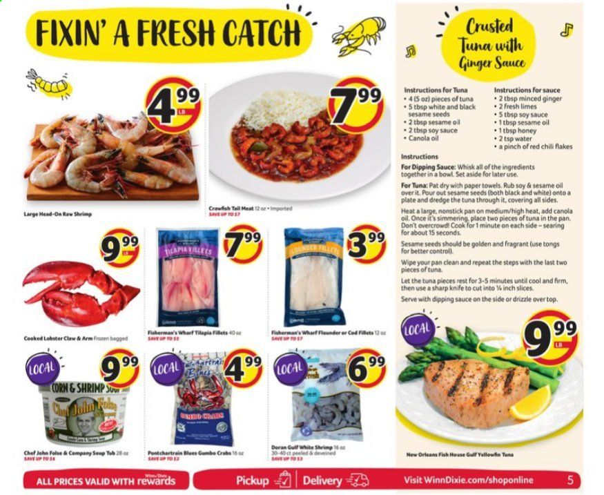 Winn Dixie (LA) Weekly Ad August 19 to August 25