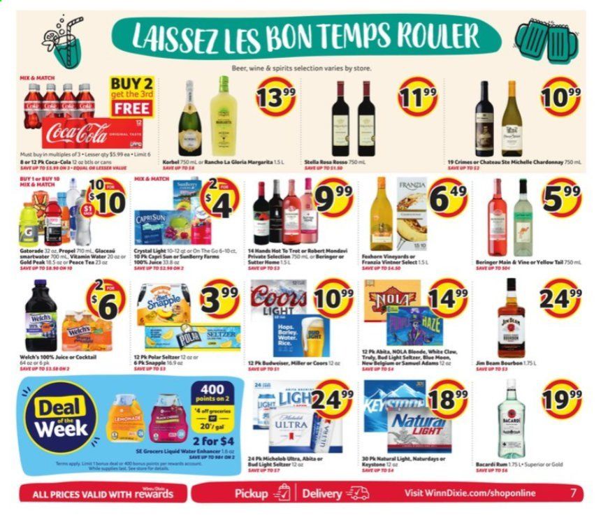 Winn Dixie (LA) Weekly Ad August 19 to August 25