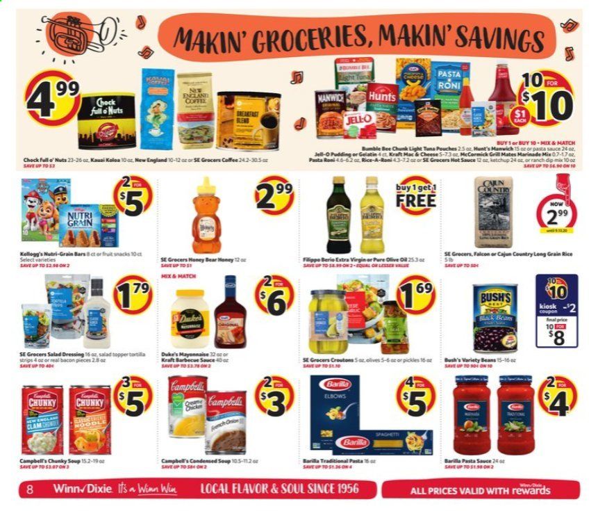 Winn Dixie (LA) Weekly Ad August 19 to August 25