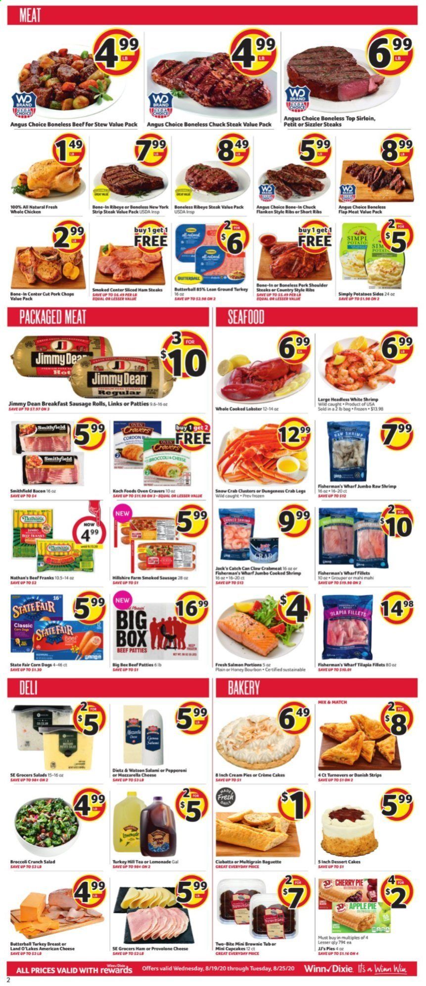Winn Dixie (AL) Weekly Ad August 19 to August 25