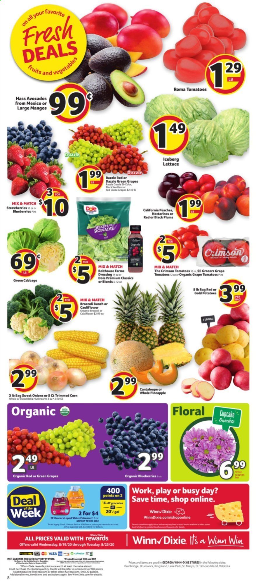 Winn Dixie (GA) Weekly Ad August 19 to August 25