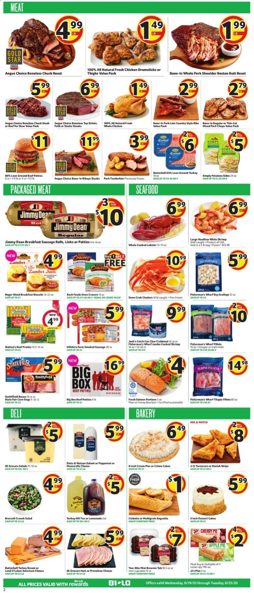 BI-LO (NC) Weekly Ad August 19 to August 25