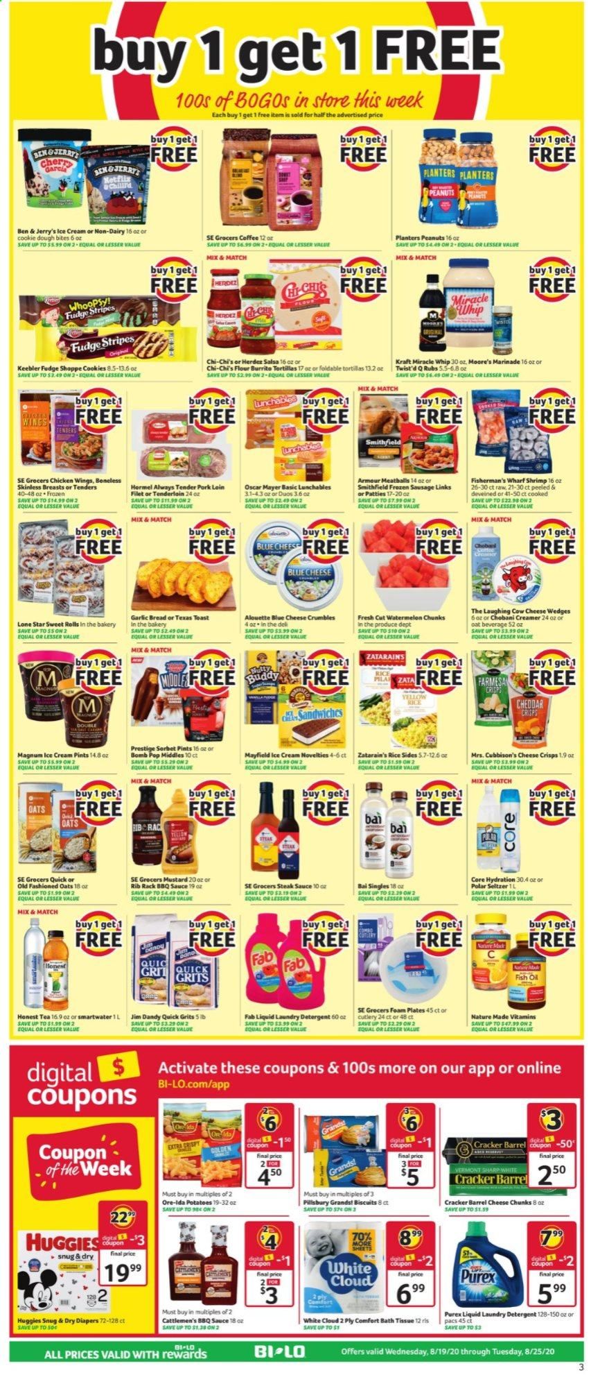BI-LO (NC) Weekly Ad August 19 to August 25