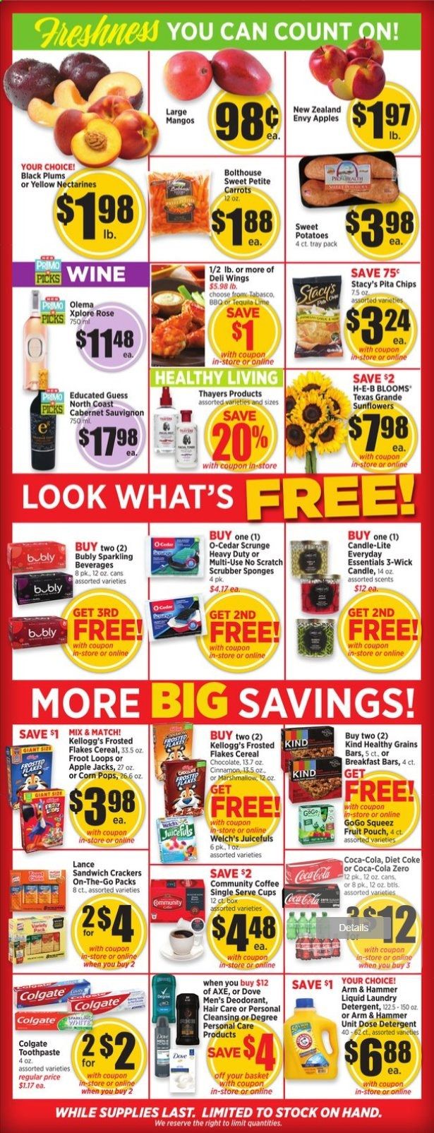 H-E-B Weekly Ad August 19 to August 25
