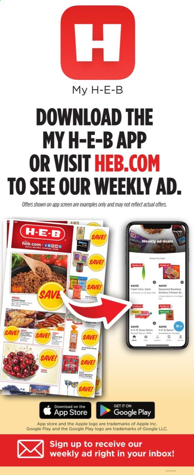 H-E-B Weekly Ad August 19 to August 25