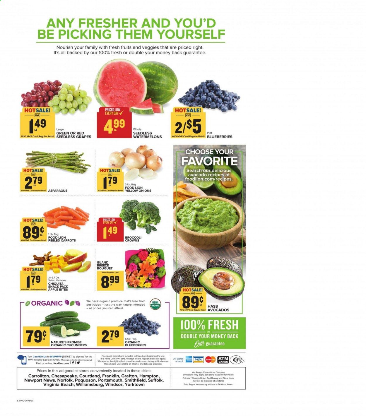 Food Lion (VA) Weekly Ad August 19 to August 25