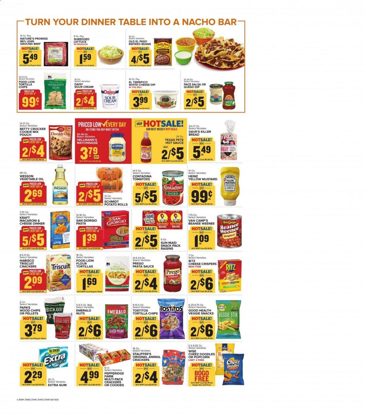 Food Lion (VA) Weekly Ad August 19 to August 25
