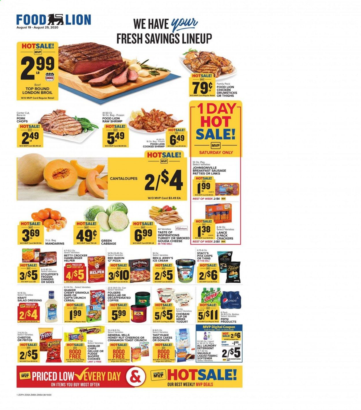 Food Lion (DE) Weekly Ad August 19 to August 25