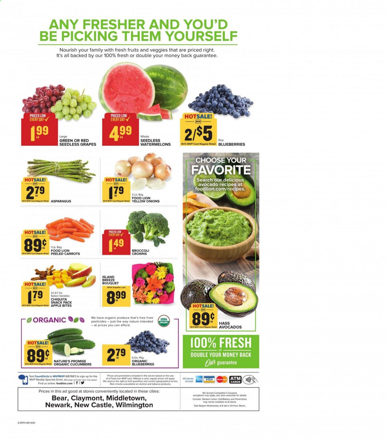 Food Lion (DE) Weekly Ad August 19 to August 25