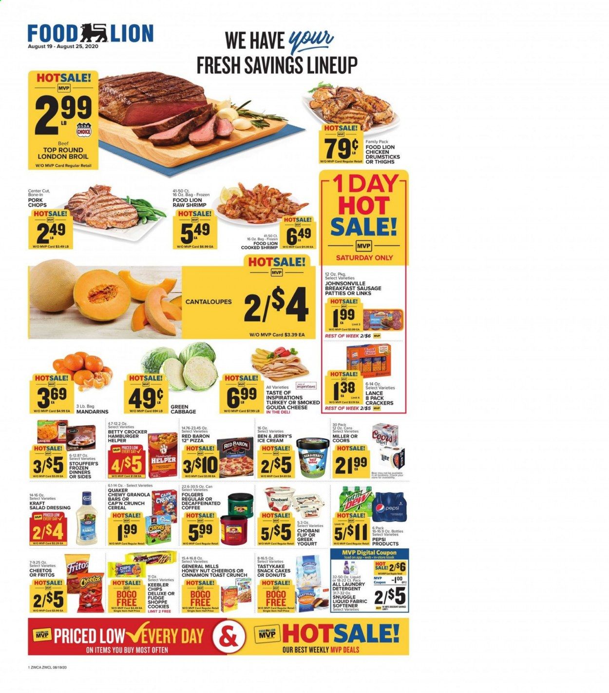 Food Lion (WV) Weekly Ad August 19 to August 25