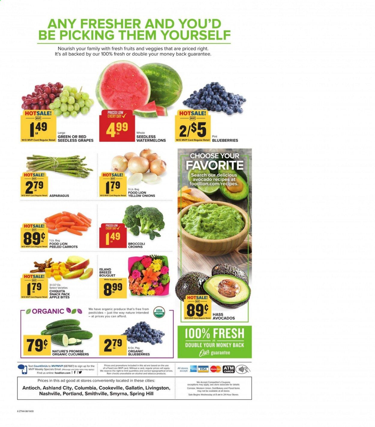 Food Lion (TN) Weekly Ad August 19 to August 25