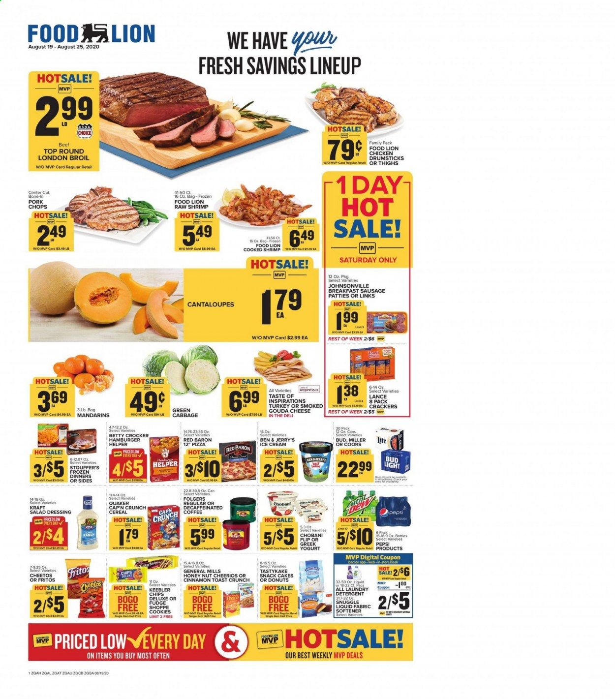 Food Lion (GA) Weekly Ad August 19 to August 25