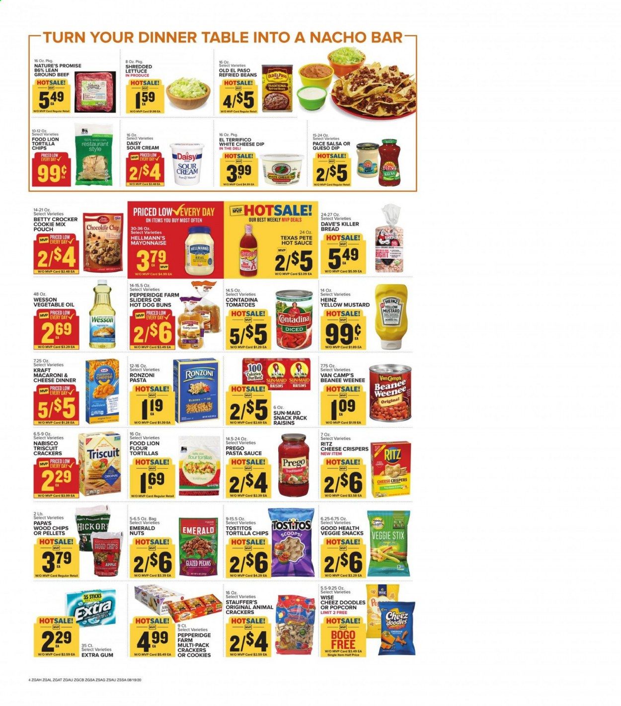 Food Lion (GA) Weekly Ad August 19 to August 25