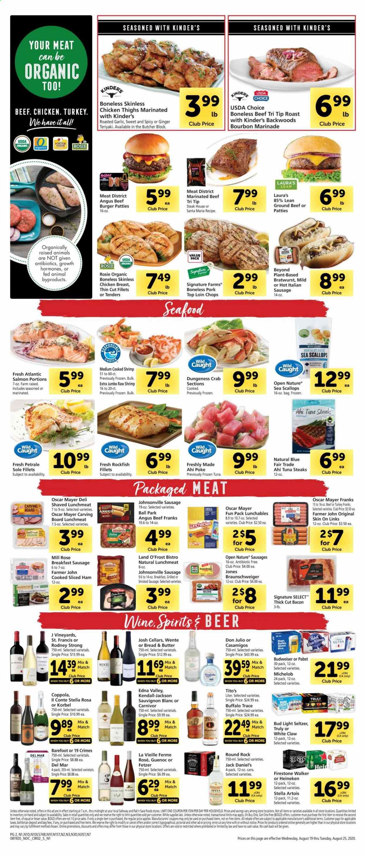 Safeway Weekly Ad August 19 to August 25