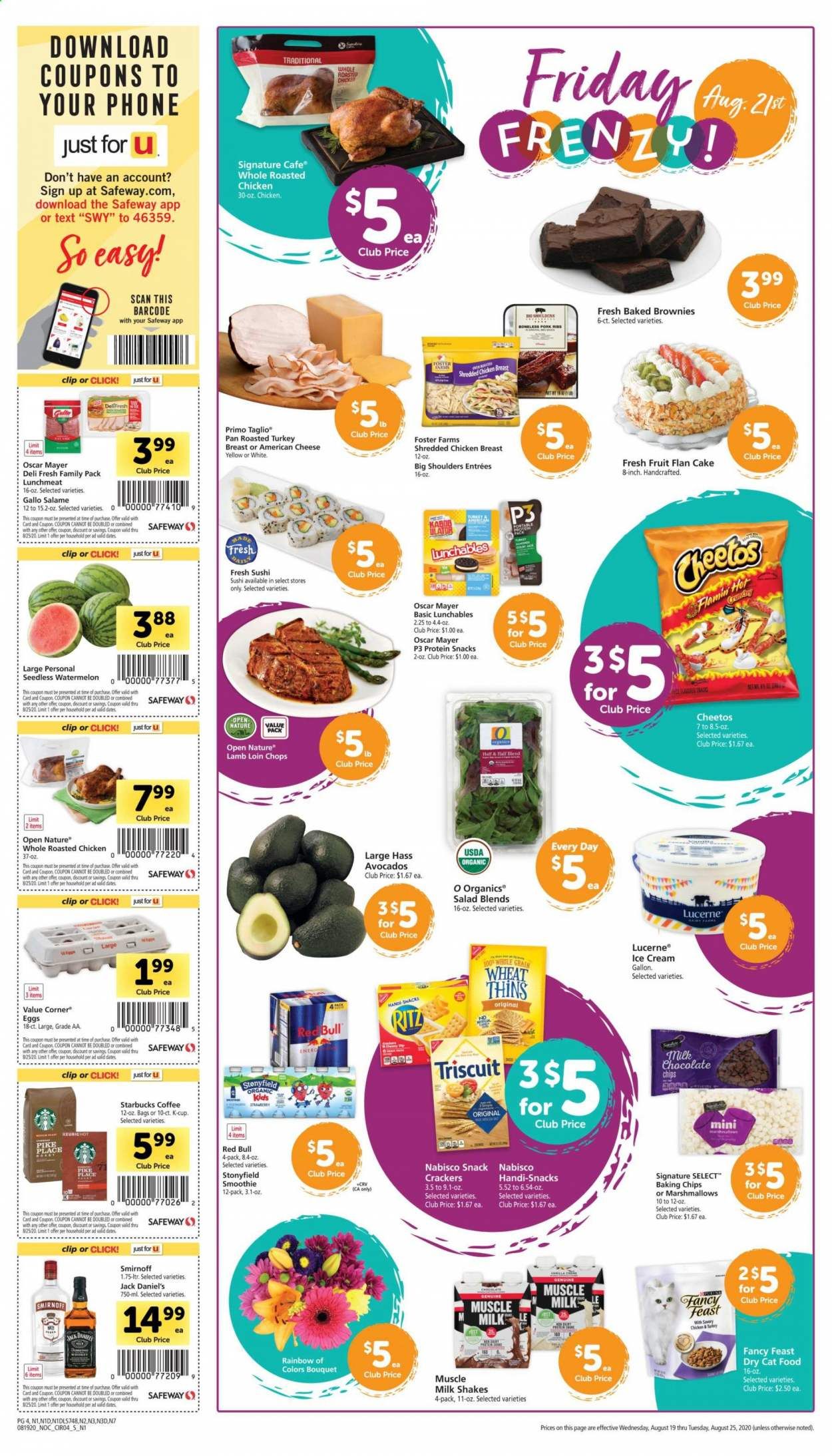 Safeway Weekly Ad August 19 to August 25
