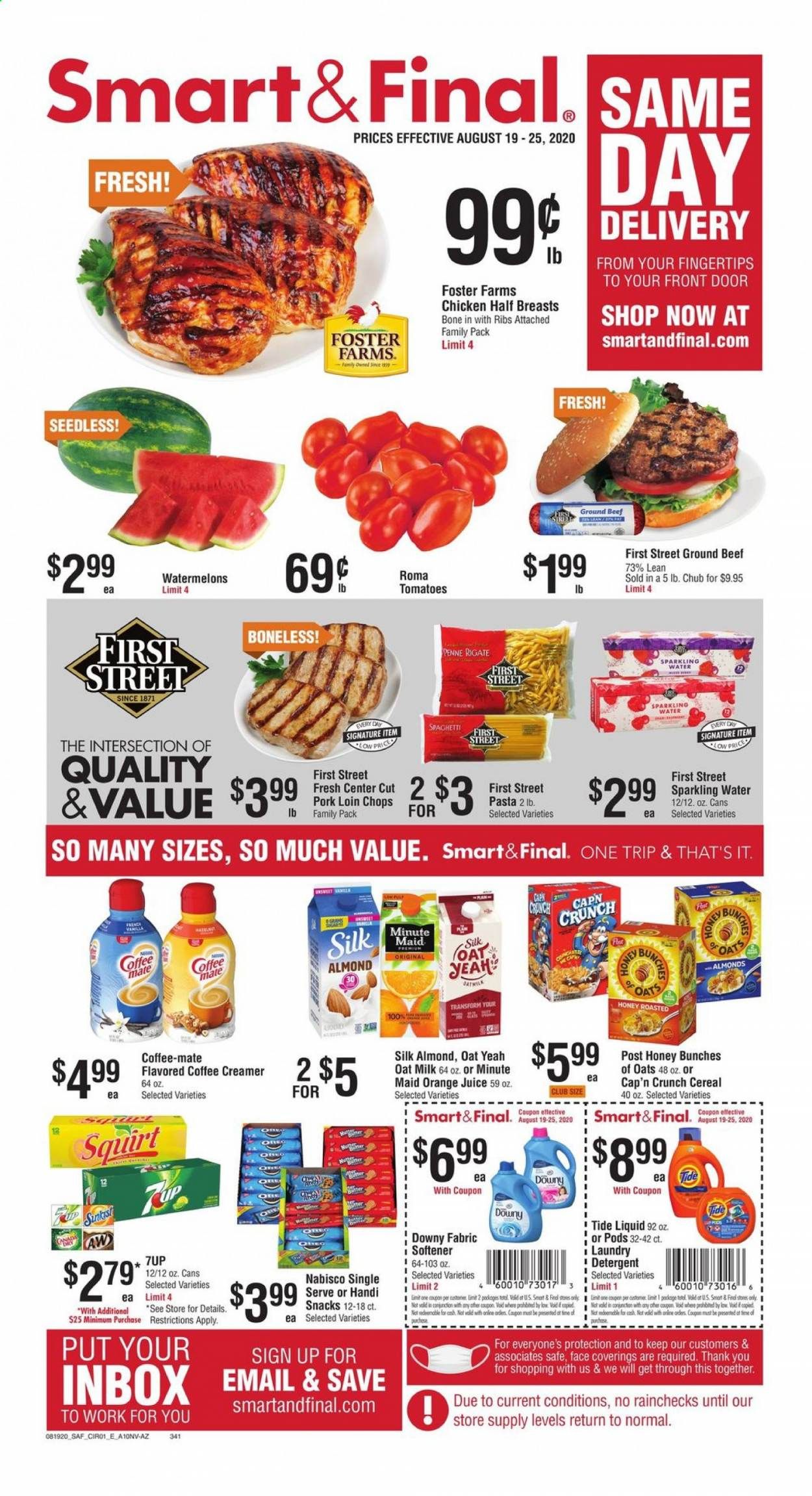 Smart & Final Weekly Ad August 19 to August 25