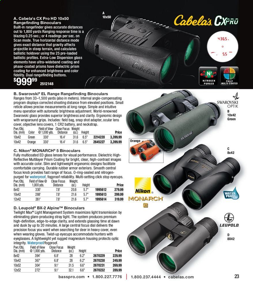 Cabela's Weekly Ad August 18 to December 26
